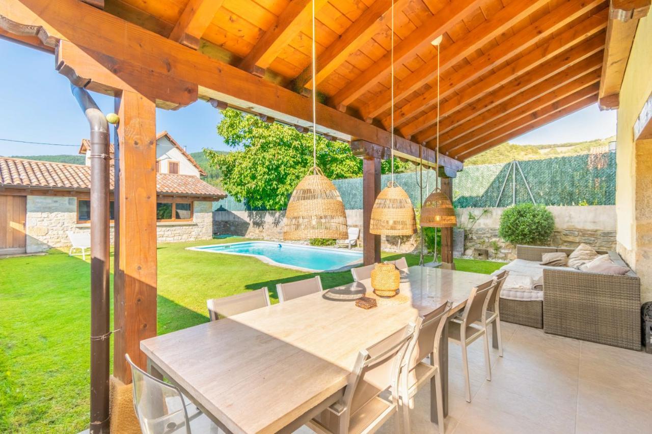 Casa Patxi, Espectacular Casa Rural Proxima A Pamplona Larrasoana Kültér fotó